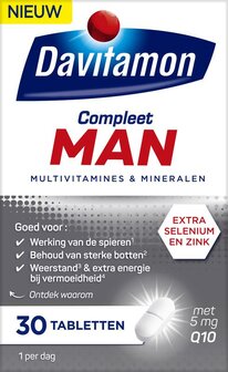 Compleet man Davitamon 30tb