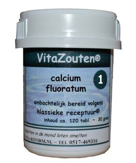 Calcium fluoratum Vitazout Nr. 01 Vitazouten 120tb