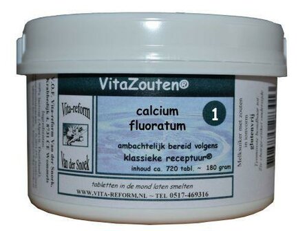 Calcium fluoratum Vitazout Nr. 01 Vitazouten 720tb