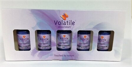 Cadeauverpakking sauna opgiet 5x30ml Volatile 5x30ml