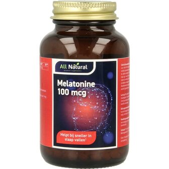 Melatonine 100mcg All Natural 500tb