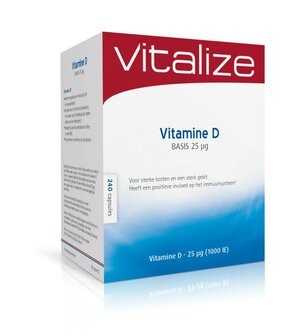 Vitamine D basis Vitalize 240ca