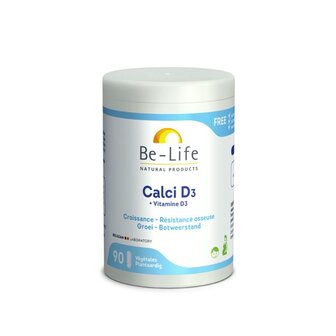 Calci D3 + vitamine D3 Be-Life 90ca