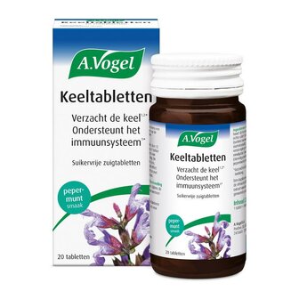 Keeltabletten A Vogel 20tb