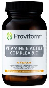 Vitamine B actief complex &amp; C Proviform 60vc