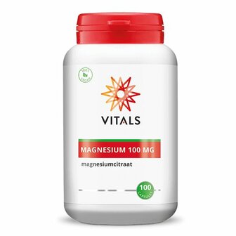 Magnesiumcitraat 100 mg Vitals 100ca