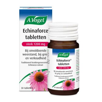 Echinaforce tabletten sterk 1200mg A Vogel 30tb