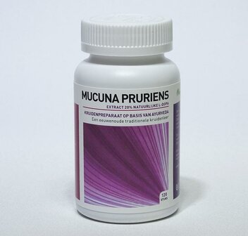 Mucuna pruriens extract 20% Ayurveda Health 120tb