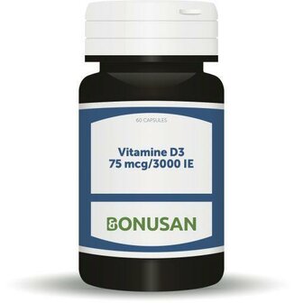 Vitamine D3 75mcg/3000IE Bonusan 60sft