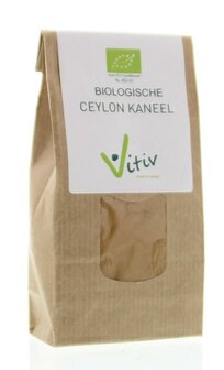 Ceylon kaneel poeder bio Vitiv 100g