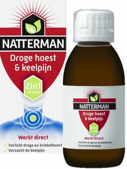 Droge hoest &amp; keelpijn Natterman 150ml