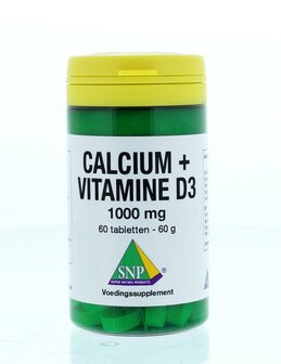 Calcium vitamine D3 1000 mg SNP 60tb