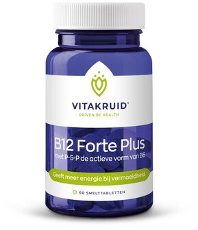 B12 Forte plus 3000 mcg met P-5-P Vitakruid 60tb