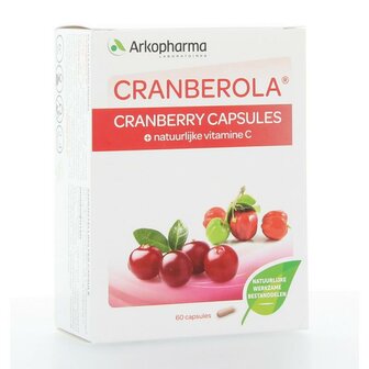 Cranberry capsules Cranberola 60ca