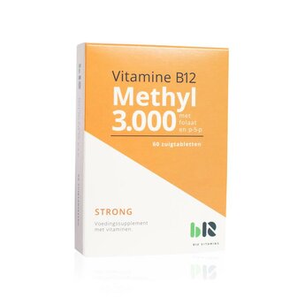 Methyl 3000 met folaat B12 Vitamins 60zt