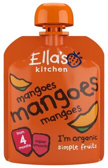 Mango knijpzakje 4+ maanden bio Ella&#039;s Kitchen 70g