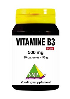 Vitamine B3 500 mg puur SNP 90ca