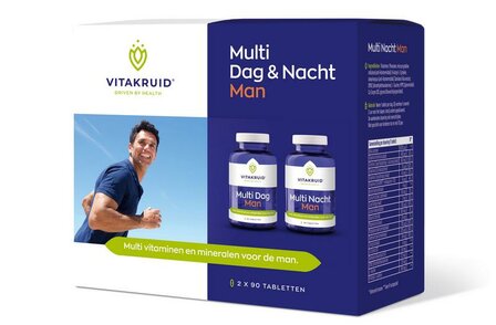 Multi dag &amp; nacht man 2 x 90 Vitakruid 2x90st