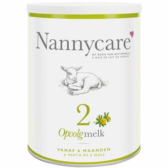 Opvolgvoeding geitenmelk Nannycare 900g