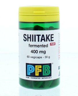 Shiitake fermented 400mg puur SNP 60vc