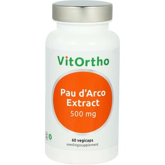 Pau d&#039;arco extract 500 mg Vitortho 60vc