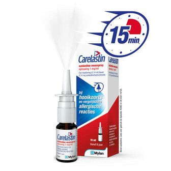 Neusspray azelastine Carelastin 10ml