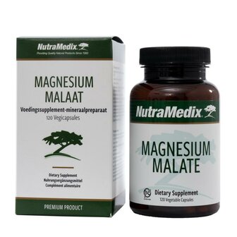 Magnesium malaat Nutramedix 120vc