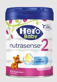 2 Nutrasense 6-12 maanden Hero 800g