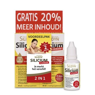 Ortho silicium duoverpakking 2 x 30 ml Silidyn 2x30ml
