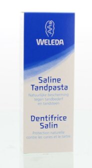 Saline tandpasta Weleda 75ml