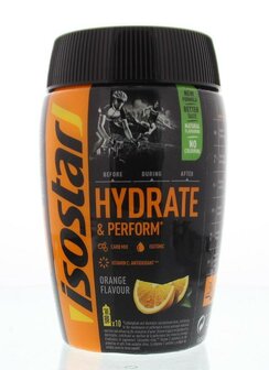 Poeder orange Isostar 400g