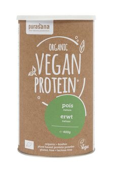 Vegan proteine erwt/pois bio Purasana 400g