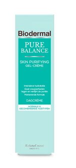 Pure balance purifying dag gelcreme Biodermal 50ml