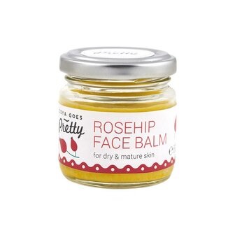 Face balm rosehip glazen potje Zoya Goes Pretty 60g