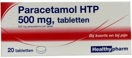 Paracetamol 500mg Healthypharm 20tb