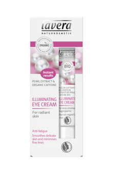 Oogcreme/eye cream illuminating bio EN Lavera 15ml