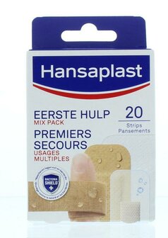 Eerste hulp mixpack pleisters Hansaplast 20st