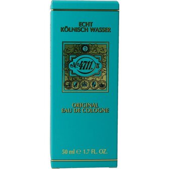 Eau de cologne flacon 4711 50ml