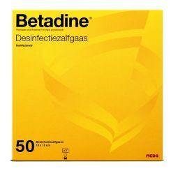 Desinfecterende zalfgazen Betadine 50st