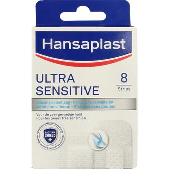 Pleisters ultra sensitive Hansaplast 8st