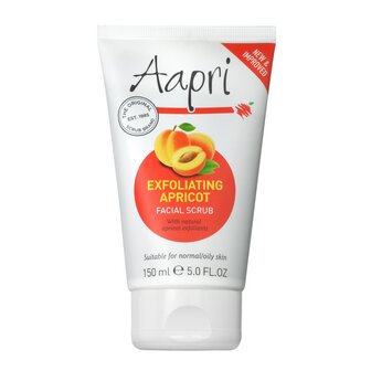 Gezichtscrub normale/vette huid exfoliating Aapri 150ml