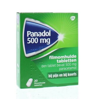 Glad 500 mg Panadol 20tb