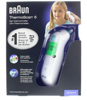 Oorthermometer 1R Braun 1st