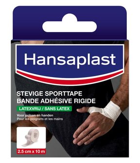 Sport tape smal 2,50cm x 10m Hansaplast 1rol