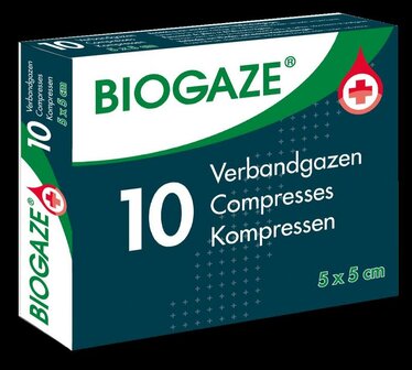 5 x 5cm Biogaze 10st