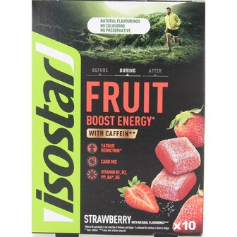 Fruit boost strawberry Isostar 100g