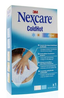 Cold hot pack maxi 300 x 195mm inclusief hoes Nexcare 1st