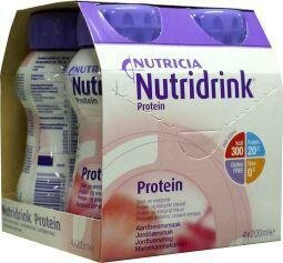 Protein aardbei 200ml Nutridrink 4st