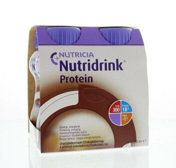 Protein chocolade 200ml Nutridrink 4st