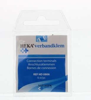 Verbandklemmen Heka 6st